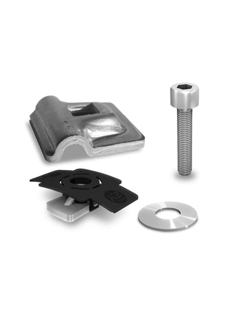 Bliksembeveiligingsklem multi aluminium 8mm set