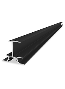 InsertionRail 2.0 – 30 Zwarte 5.7m