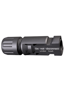 MC4 stekker 0015 – Geleider doorsnede 4 – 6 mm2