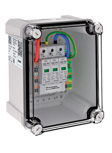 PV-systeem oplossing type 2 voor 1 MPP tracker, 1000V DC – V2